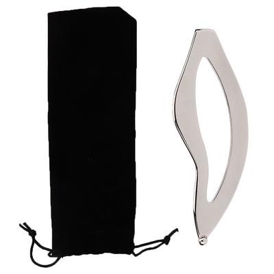 Массажная пластина из нержавеющей стали, скребок для тела, доска Гуаша, инструмент для физиотерапии для расслабления мышц