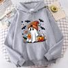 Cartoon Anime Couple Hooded Sweater Halloween Hoodie