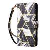 Luxury Marble Wallet Case with Hand Strap for iPhone 16 15 14 13 12 11 Samsung S25 S24 S23 S22 A36 A56 A55 A35 A15 A54 Xiaomi Redmi Note 13 12 11