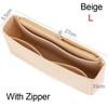 Confidential Organizer Pouch Handbag Insert Bag Felt Insert Bag Inner Bag Purse Liner