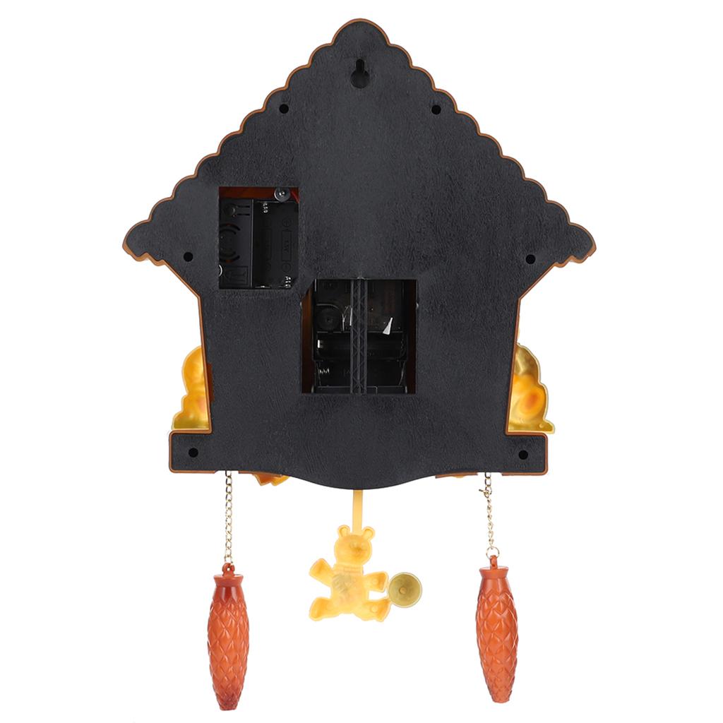 Cuckoo Clock Tree House Wall Clock Art Vintage Decoration for Home