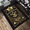 1Pc Skull Rug - Home carpet Office Decorative Carpet For Living Room Bedroom Door Mat Floor Rug Computer Chair Area Rug