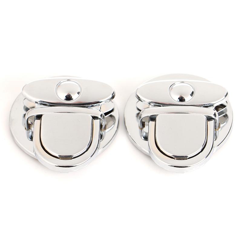 2X металлический замок, чехол с пряжкой и застежкой для сумок, сумок на плечо, аксессуары для кошельков