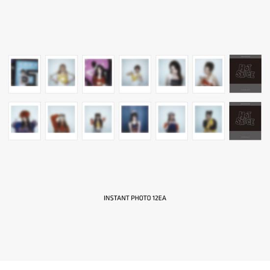 BABYMONSTER HOTSAUCE Пакет с мгновенными фотографиями