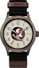 Часы Timex Men's College Pride 40 мм - Florida State Seminoles с черным ремешком, Florida State Seminoles, Florida State Seminoles
