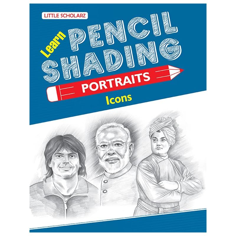 Learn Pencil Shading Portraits ICONS Master the art of pencil shading with this