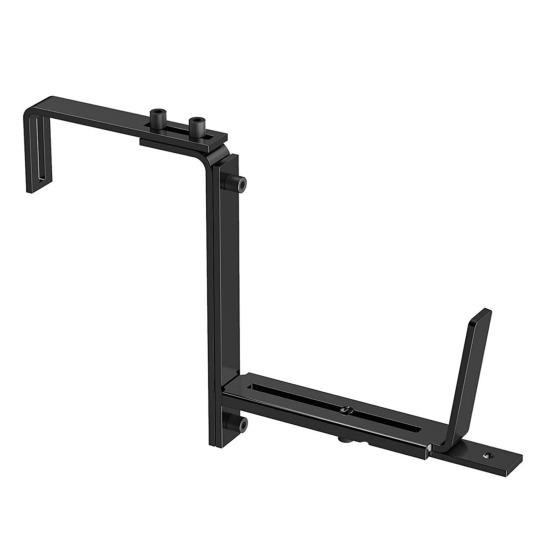 Deck Railing Adjustable Planter Box Bracket Strong Load-bearing Rustproof Corrosion Resistant Universal Window Box Bracket Flower Box Holder