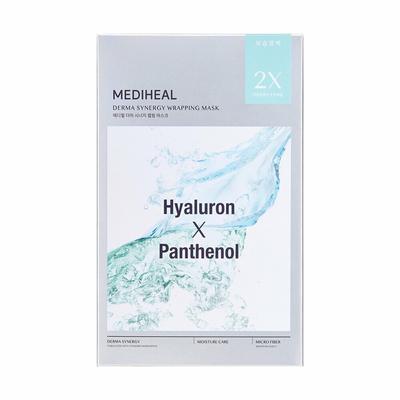 Листовая маска-обертывание Derma Synergy (Увлажнение кожи / Уход за порами / Уход за несовершенствами кожи) 4P 3 варианта на выбор
