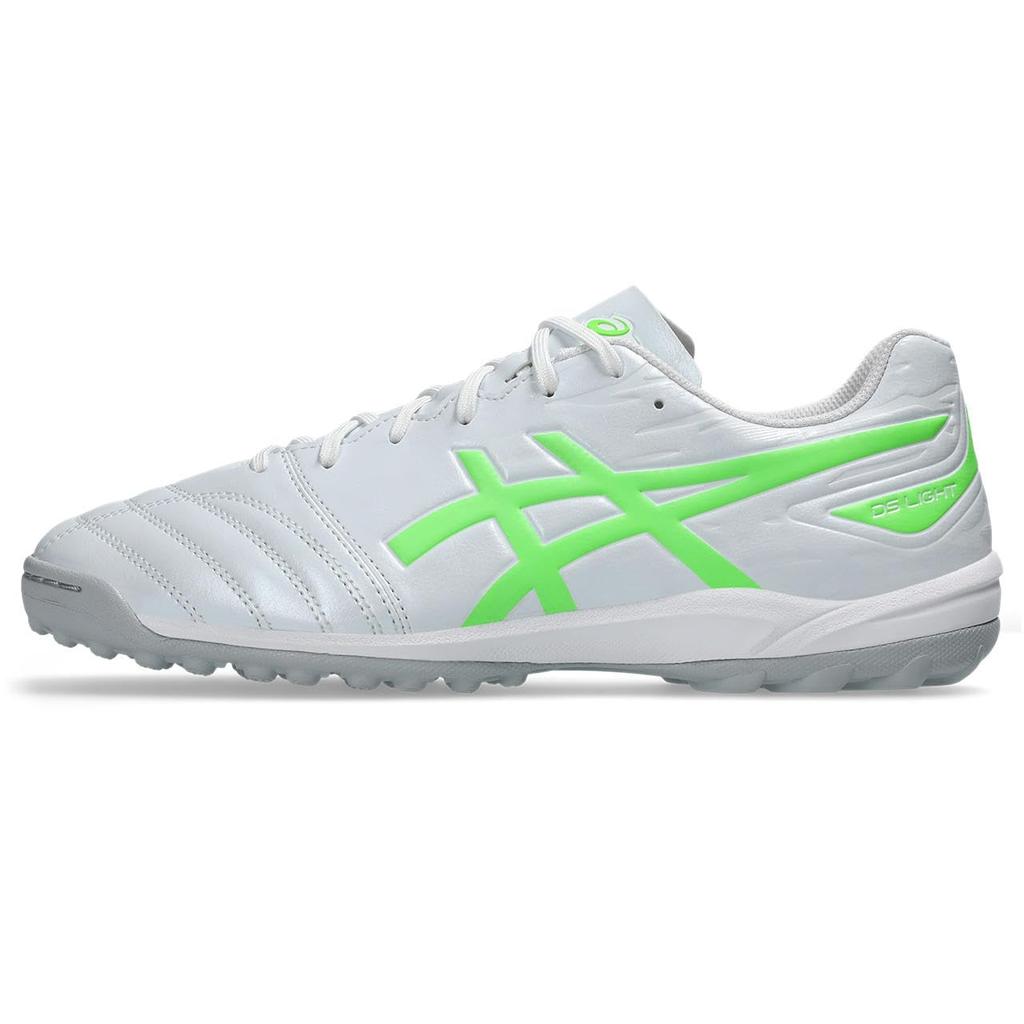 Asics DS LIGHT CLUB TF 1103A112 Soccer Unisex Size 106 Size 3E Shoes, Adult, (White/Green Gecko), 24.5 Cm,