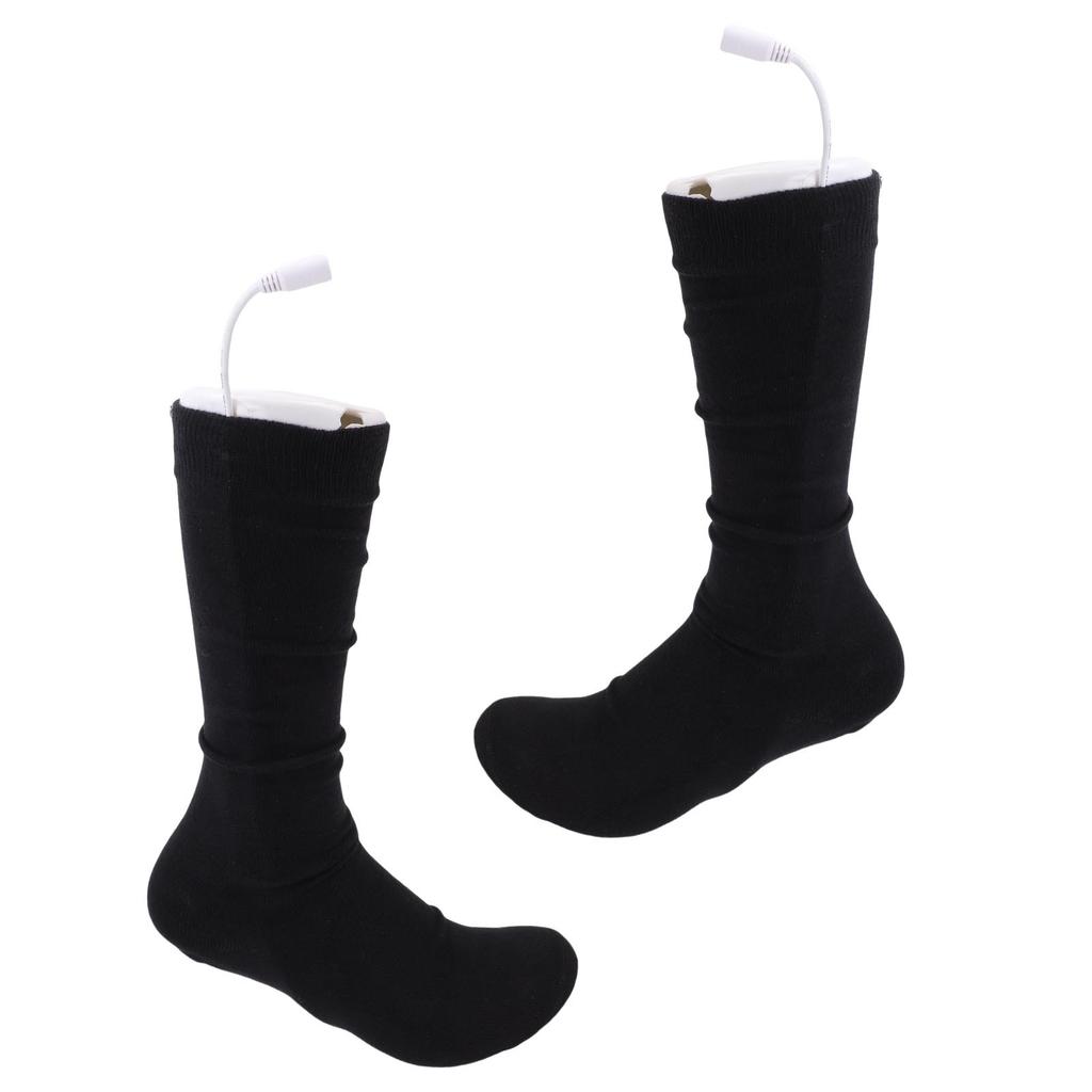 Носки с подогревом Интеллектуальный контроль температуры 3 режима нагрева Моющиеся Многоразовые USB-зарядка Электрические носки с подогревом для