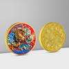 Chinese Dragon Zodiac Painted Metal Coin Badge Creative Souvenirs Creative Coins Fashion Toy Ornaments