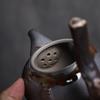 Japanese Ceramic Teapots Tea Kettle Stump Traditional Tea Pot Drinkware 240ml