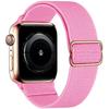 Ремешок-скранчл для Apple Watch Band 49мм 44мм 40мм 38мм 42мм Эластичный нейлоновый браслет IWatch Series Ultra 3 6 Se 7 8 9 45мм 41мм