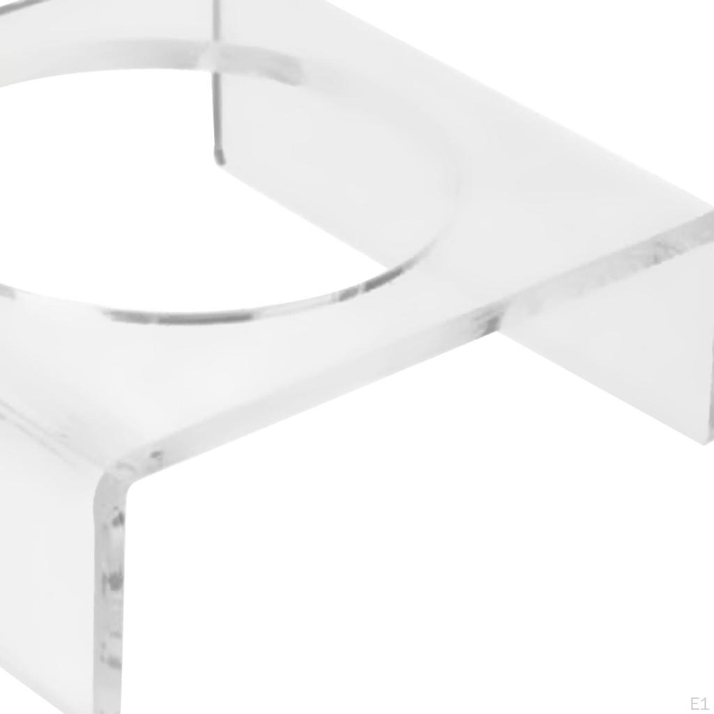 Стойка для демонстрации мячей Кронштейн для футбола Отдельно стоящая акриловая стойка для экономии места Хранение баскетбольных мячей