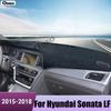 Для Hyundai Sonata LF 2015 2016 2017 2018 Автомобильный коврик на приборную панель Предотвращающий блики Чехол с защитой от УФ-излучения Аксессуары
