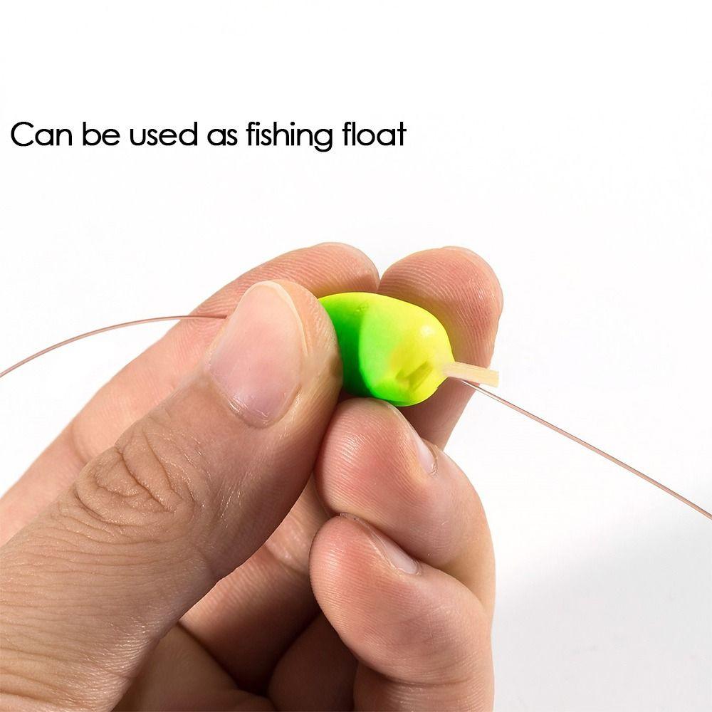 50 шт. Высококачественные ночные стопоры-бобы, поплавки для донной ловли, бусины, пенные поплавки-шарики