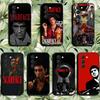 Black Graffiti Phone Case For Samsung Galaxy A52 A42 A32 A22 A12 A02S A72 A73 A51 A50S A41 A31 A21S A71 A40 A30S A20S A10S