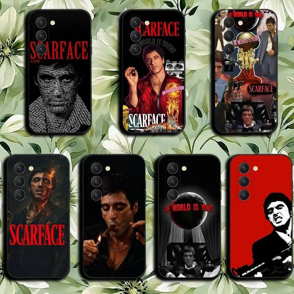 Black Graffiti Phone Case For Samsung Galaxy A52 A42 A32 A22 A12 A02S A72 A73 A51 A50S A41 A31 A21S A71 A40 A30S A20S A10S