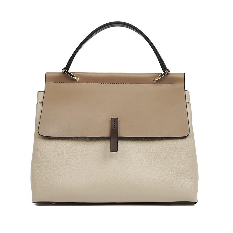 Простая и ретро сумка через плечо с поперечным скольжением Весна и Лето Модная Универсальная ручная сумка из мягкой кожи Сумка через плечо