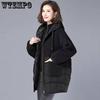 Cotton Clothing Women's Mid-length Cotton New Thickened Cotton Clothing Korean Style Loose Large Size Mother's Imitation Lamb Wool Coat