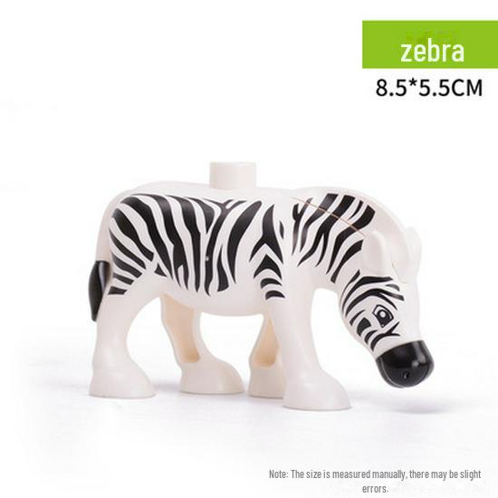 Аксессуары для животных из крупных частиц: Совместимые конструкторы Lego для детей от 3 лет и старше — детали для моделирования прерий, океана и джунглей