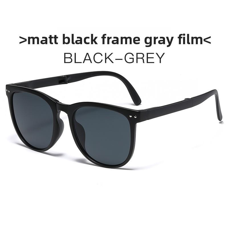 2023 Fashion Foldable Square Frame Sunglasses With Uv Protection For Travel And Parties