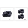 25368-20G00 Резиновая крышка переключателя передней двери, совместимая с Nissan Patrol GU Y61 Navara D21, автомобильные аксессуары, 4 шт.