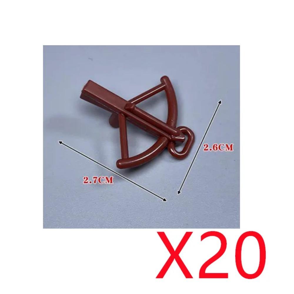 Medieval Building Blocks Weapons Figure Soldier Accessories Bow Spear Crossbow Axe Helmet Shoulder Armor Brick Gift Toy DIY X011