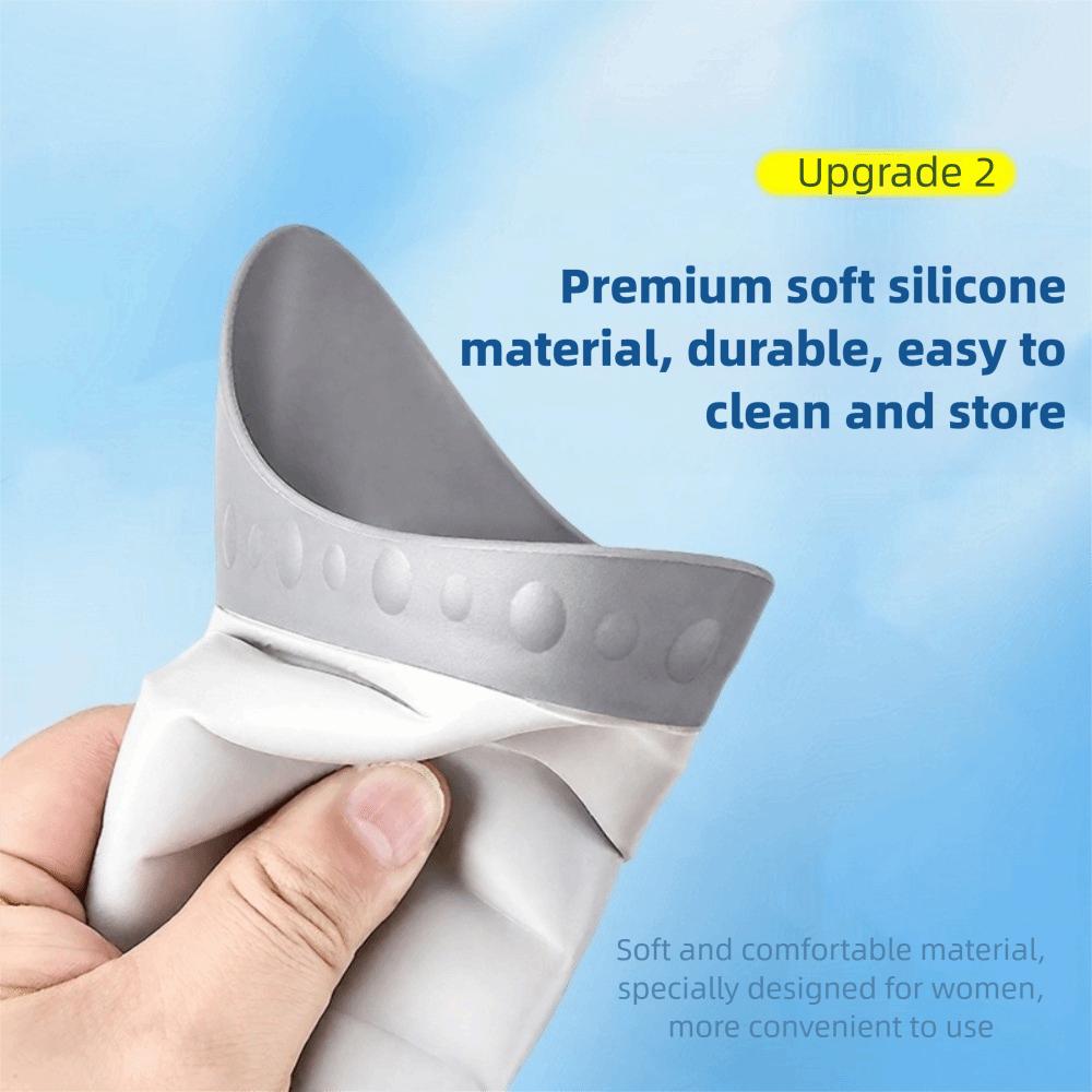 С трубкой Пи-кап для мочи Складной дизайн Воронка для мочи Женское устройство Женское устройство для мочеиспускания Дорожное использование