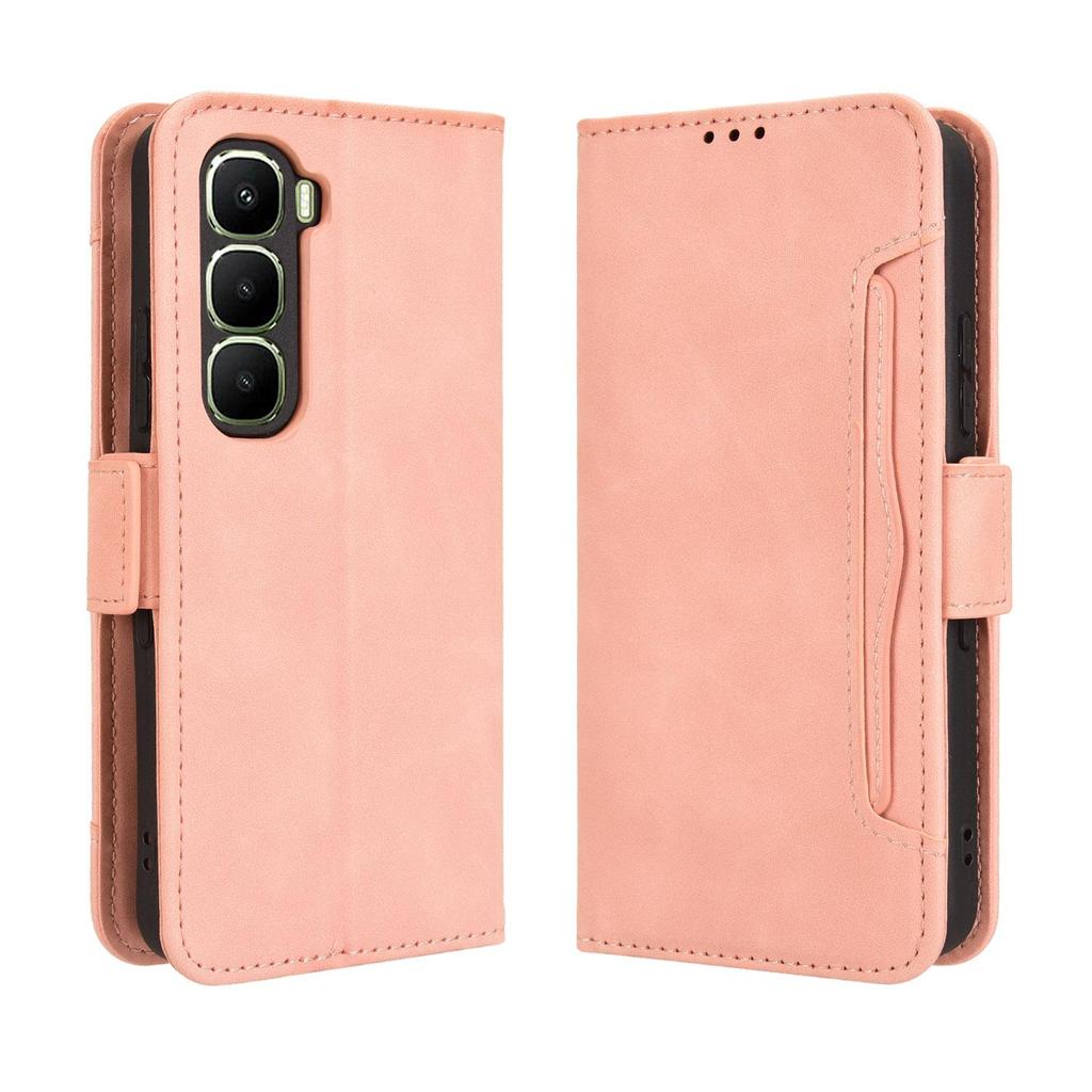 Flip Cases for Infinix Hot 60i 4G PU Leather Full-Body Protection Shockproof Durable Retro Phone Case