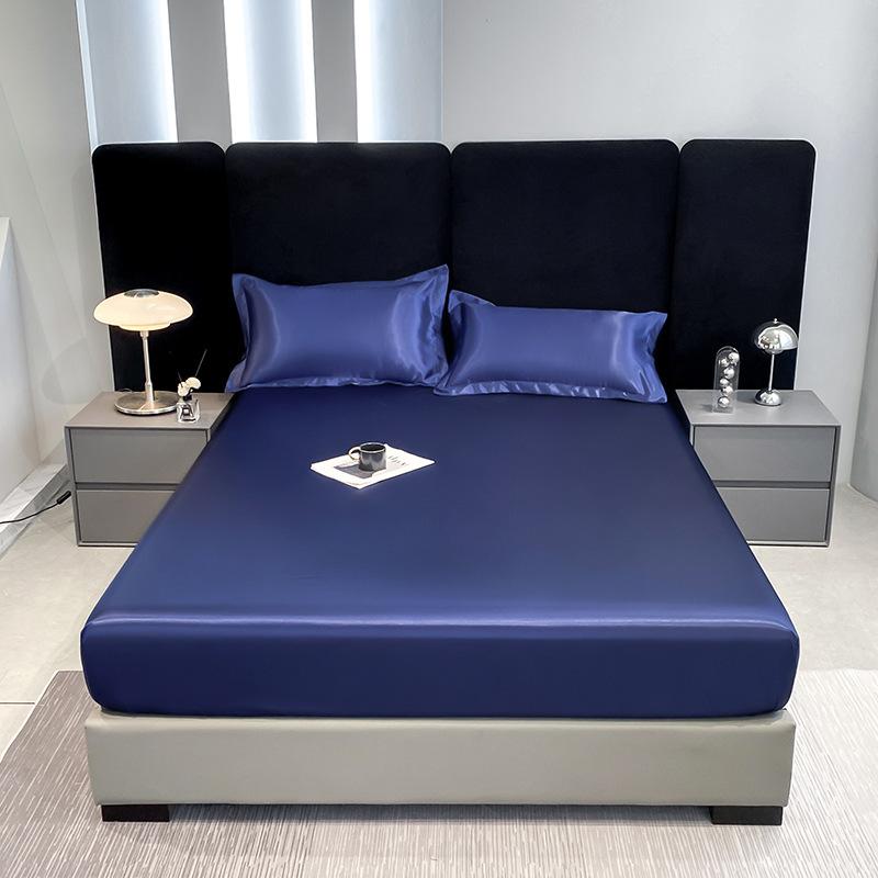 Трансграничный матрас из стираного шелка, матрас из бамбукового волокна, водонепроницаемый матрас, барьер от мочи, нескользящий фиксированный полностью закрытый защитный чехол для матраса