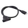 U3-083-MM 50cm Micro USB 3.0 Male To Micro 3.0 Type-B Female 5Gbps Screw Mount Type Extension Cable