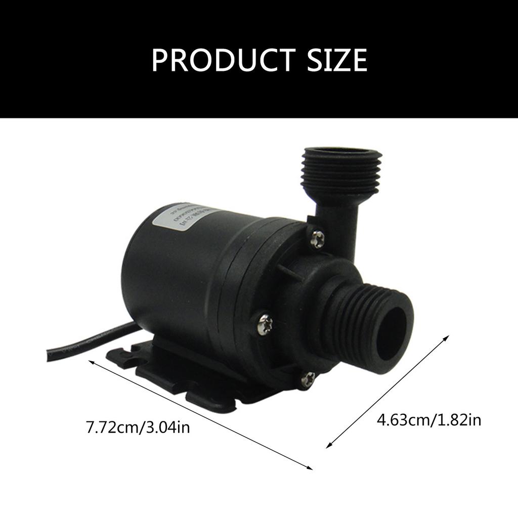 Эффективный бесщеточный водяной насос Тихая работа Погружной водяной насос Низкий уровень шума Погружной насос для циркуляции воды