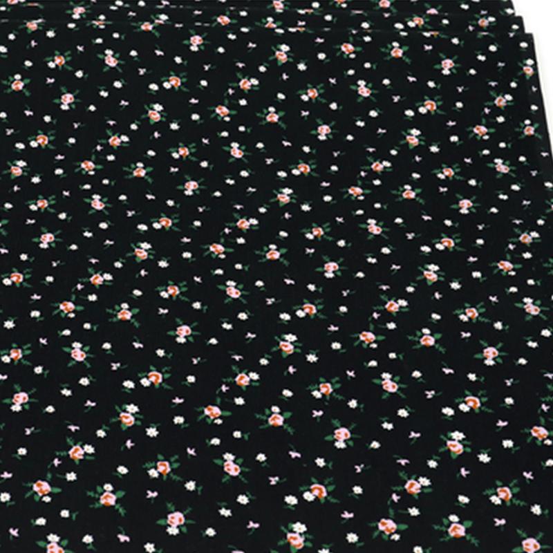 110x100 см Цветочный Принт Вельвет Ткань Для Шитья Скатерти Платье Детская Одежда Шторы Сумка DIY Лоскутное Искусство