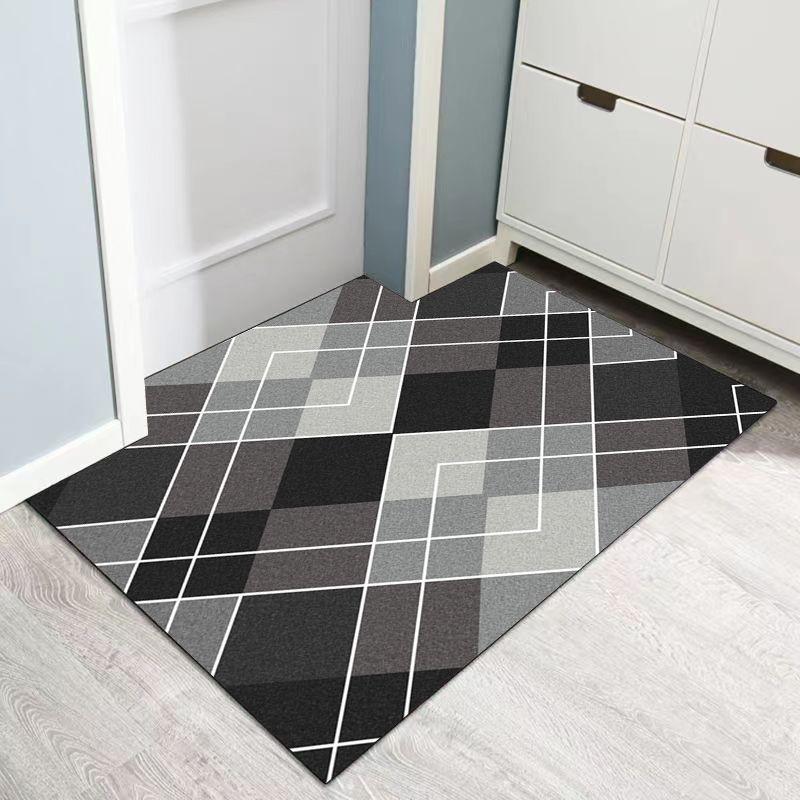 3D китайский коврик для пола, коврик для двери, для дома, спальни, гостиной, ванной комнаты, нескользящий, впитывающий, пригодный для машинной стирки, коврик