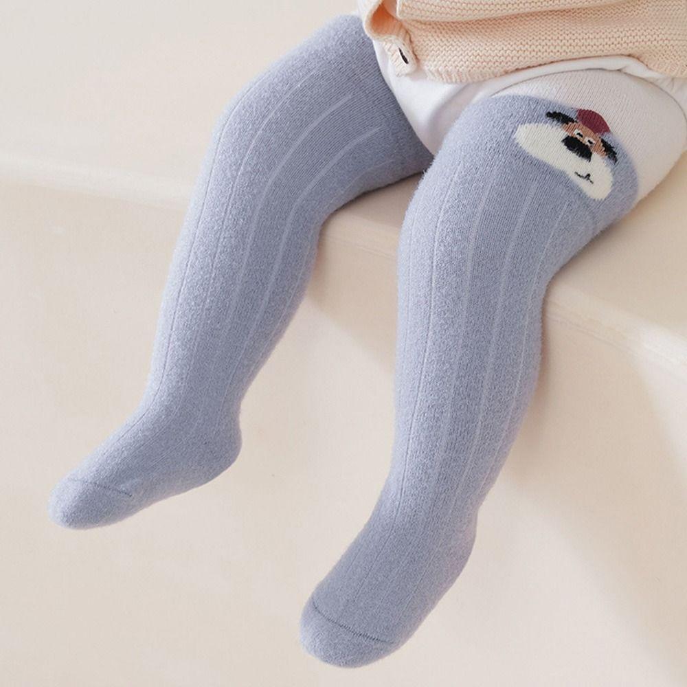 Warm Newborn Long Socks Thicken Toddler Socks New Baby Knee High Socks for 0-3 Years Old