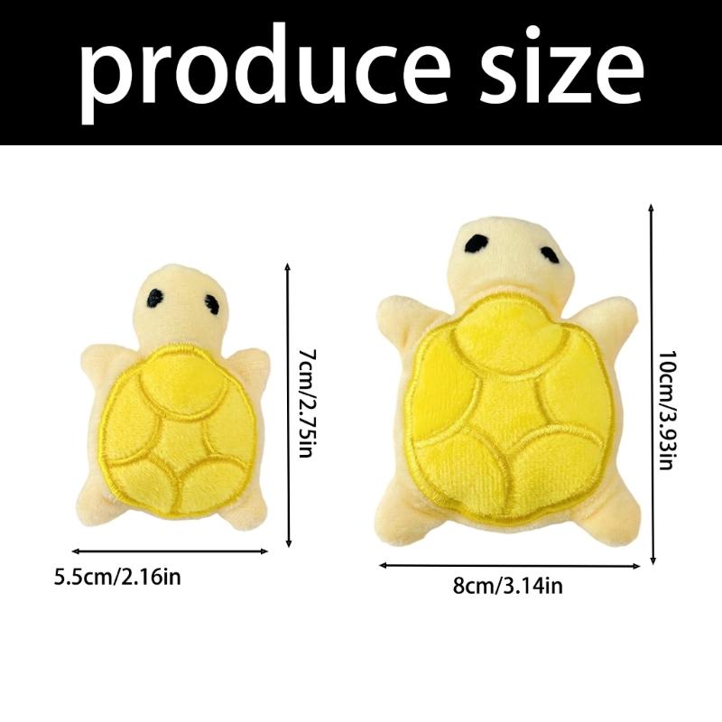 Сладкие Черепашки Детская Игрушка Брелок Пушистая Миниатюрная Плюшевая Игрушка Брелок для Сумок и Ключей для Ношения с собой