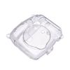 Instant Camera Transparent Protection Case with Rainbow Lanyard Replacement for Fujifilm Instax