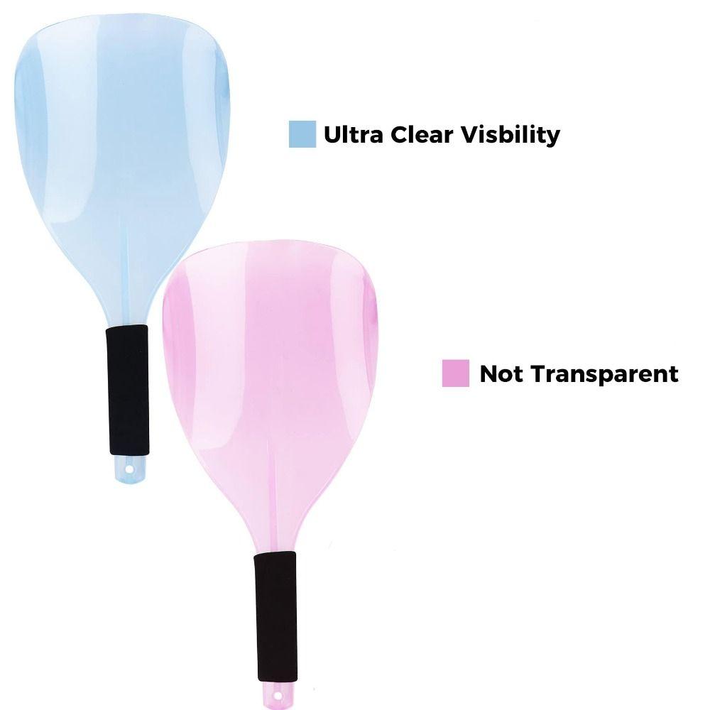 Lightweight Barber Salon Shield Reusable Makeup Protector Hairdressing Protector Hairdressing