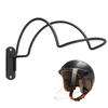 2Pcs Wall-Mounted Helmet Stand Easy To Install Rugged Metal Construction Iron Man Helmet Holder for Various Helmet Types