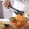 Щипцы для лапши из нержавеющей стали с нескользящей ручкой, многофункциональные щипцы для еды, утварь для приготовления пищи на открытом воздухе для гриля и жарки пасты