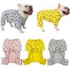 Хлопковая пижама для собак, комбинезон, одежда для мопса, одежда для французского бульдога, одежда для шнауцера, одежда для домашних животных, комбинезон для собак, пижама для пуделя, бишона, пижама
