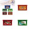 Классический набор картриджей для GBA с изображением культовых покемонов в ярких цветах