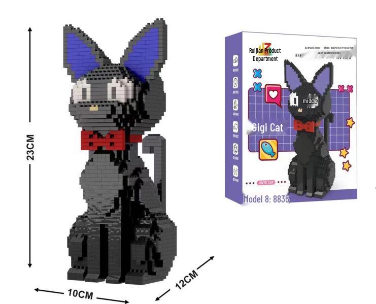 BeleDi Micro Building Blocks: Educational Pet Model Toy for Kids