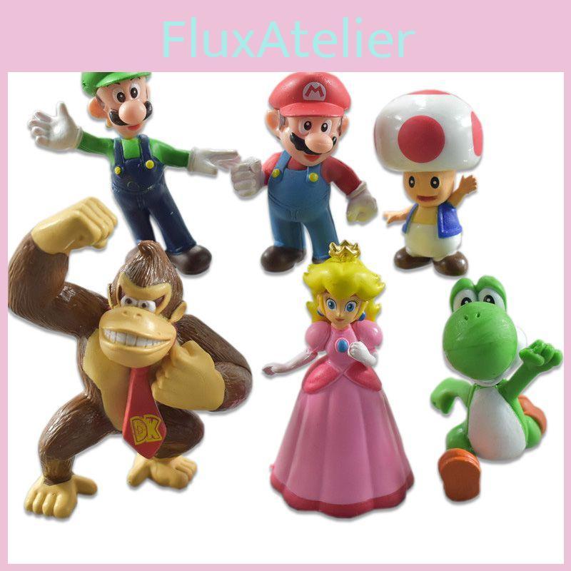 Super Cute Super Mario Action Figure Toy Set For Collection And Decoration In Your Home