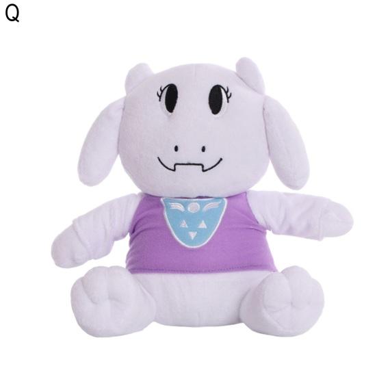 Game Character Plush Toy Cartoon Skeleton Rabbit Sheep Octopus Dog Plushie Stuffed Animal Doll Home Office Bedroom Decoration Game Fans Gift