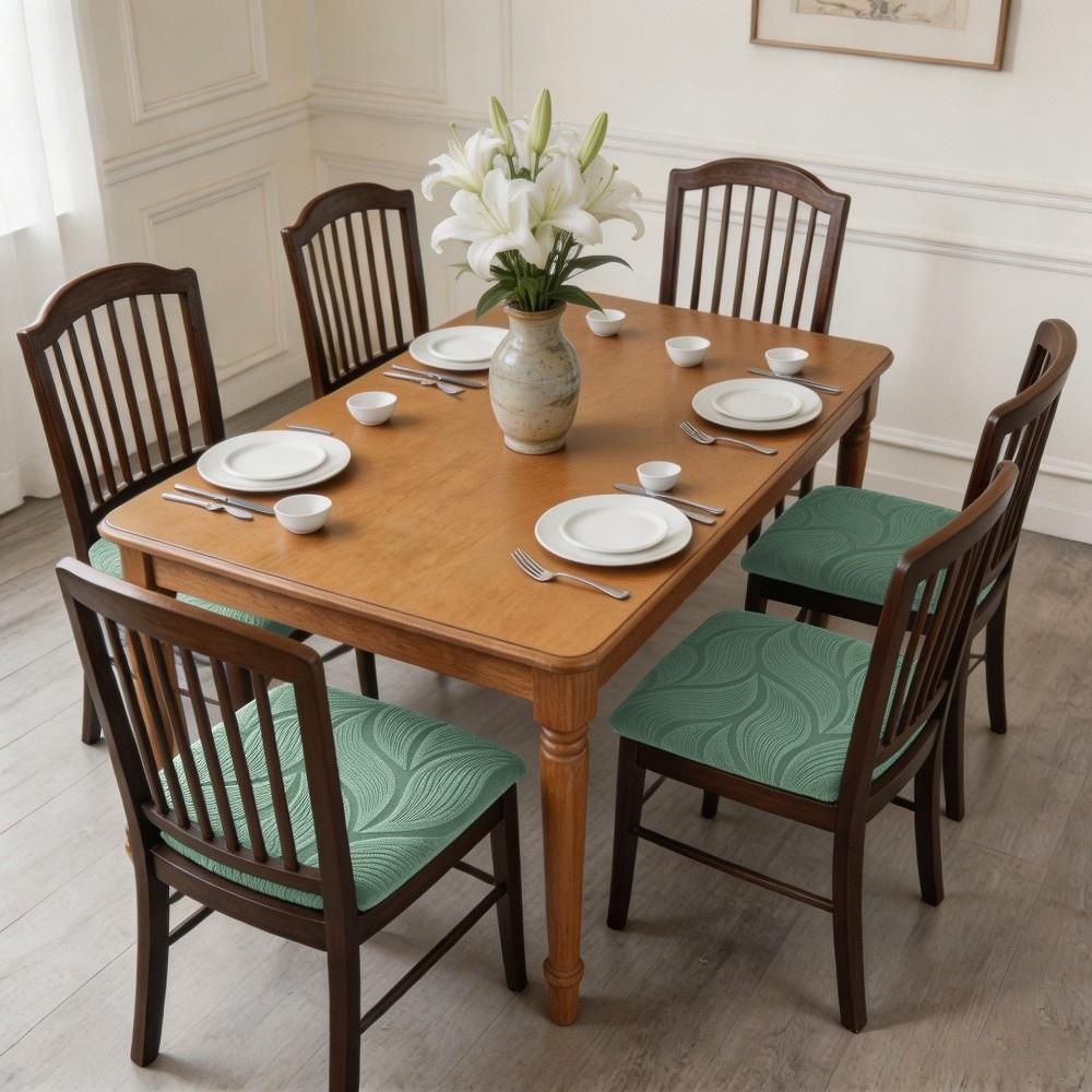 Stretch Jacquard Stretch Chair Cover Anti-slip Jacquard Chair Cover Dining Room