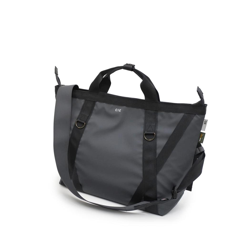 CIE GRID-3 TOTEBAG-L L.GRAY Легкая, Водонепроницаемая, Сделано в Японии, Сумка-тоут 2-в-1 с плечевым ремнем, Cordura, для мужчин и женщин