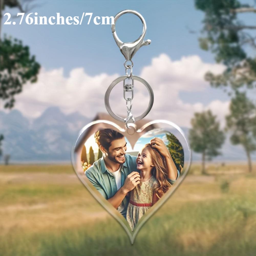 Customized Picture Women's Pendant, Acrylic Pendant,couple keychain,Easter Gift, Valentine's Day Gift,suitable for Couples, Anniversary Gift,