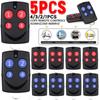 5-1PCS Garage Door Remote Control Duplicator 286-868MHz 433MHz Code Grabber Clone Gate Key Fob Command Hand Transmitter